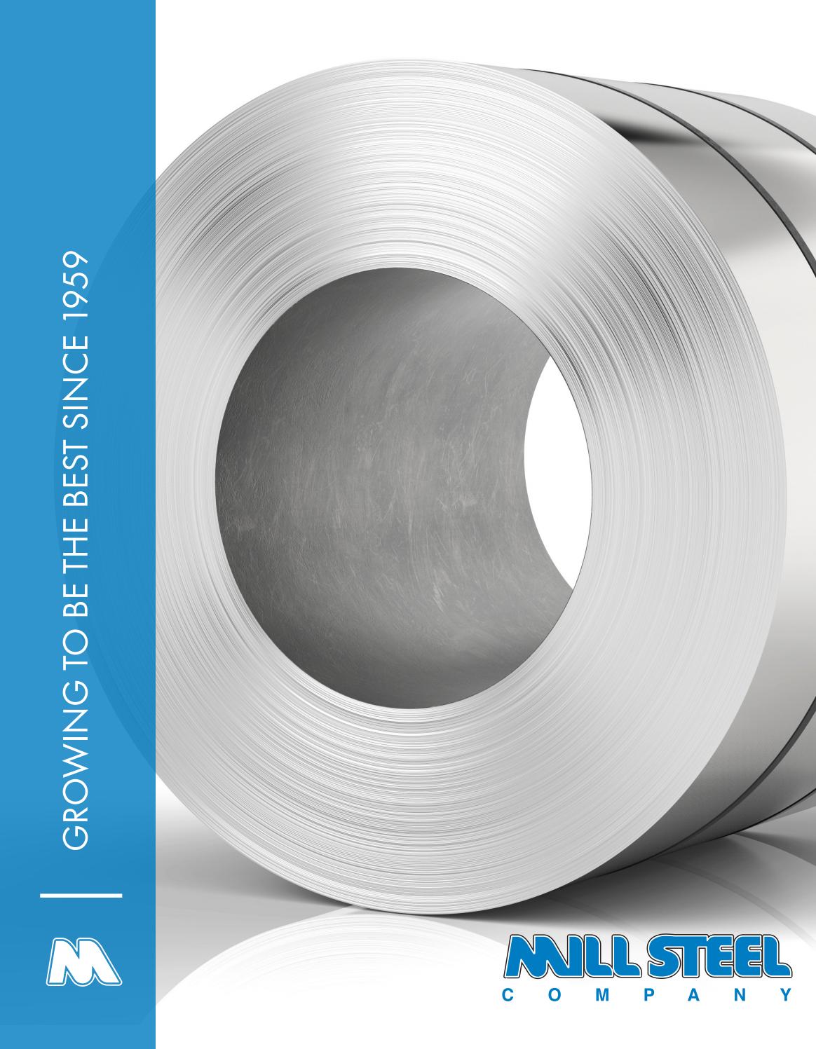 Mill Steel Company Brochure by Mill Steel Company Issuu