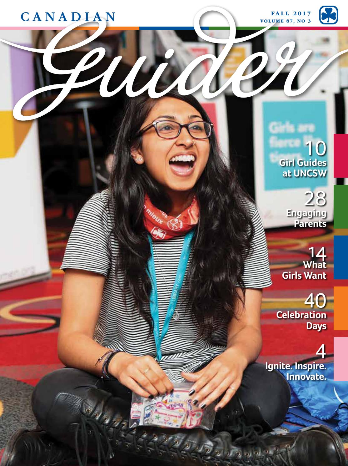 Canadian Guider Fall 2017 by Canadian Guider Girl Guides of Canada