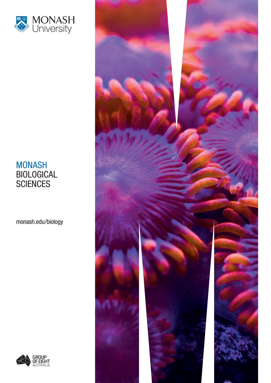 Monash Biological Sciences Course Guide by Monash Faculty of Science