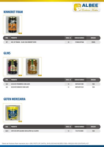 Catalogo Tabela Albee 14set2017 第 9 页