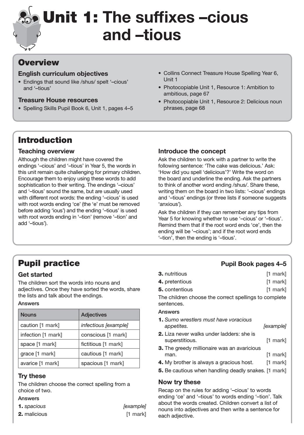 Treasure House Spelling Sample Pack by Collins Issuu