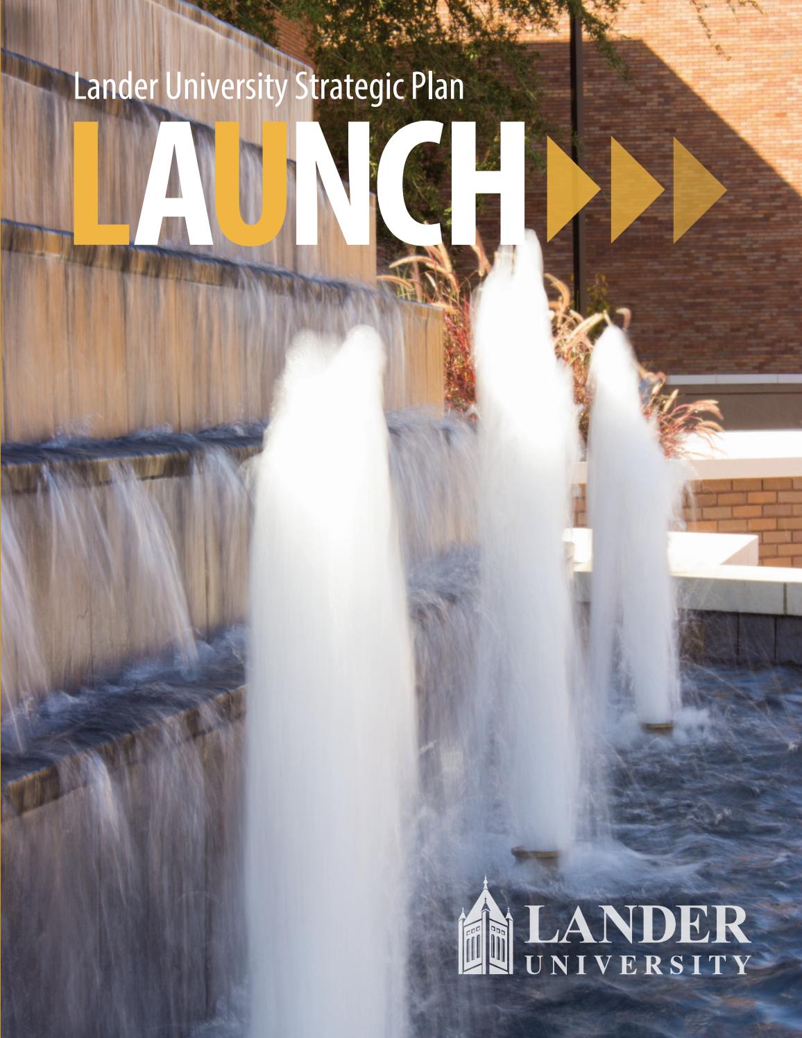 Lander University Strategic Plan by Lander University Issuu