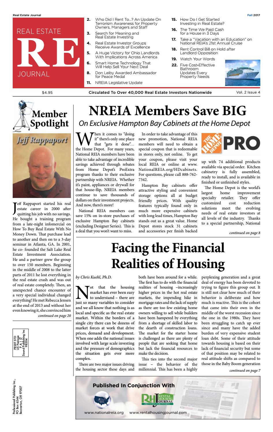 Real Estate Journal Fall 2017 by National Real Estate Investors