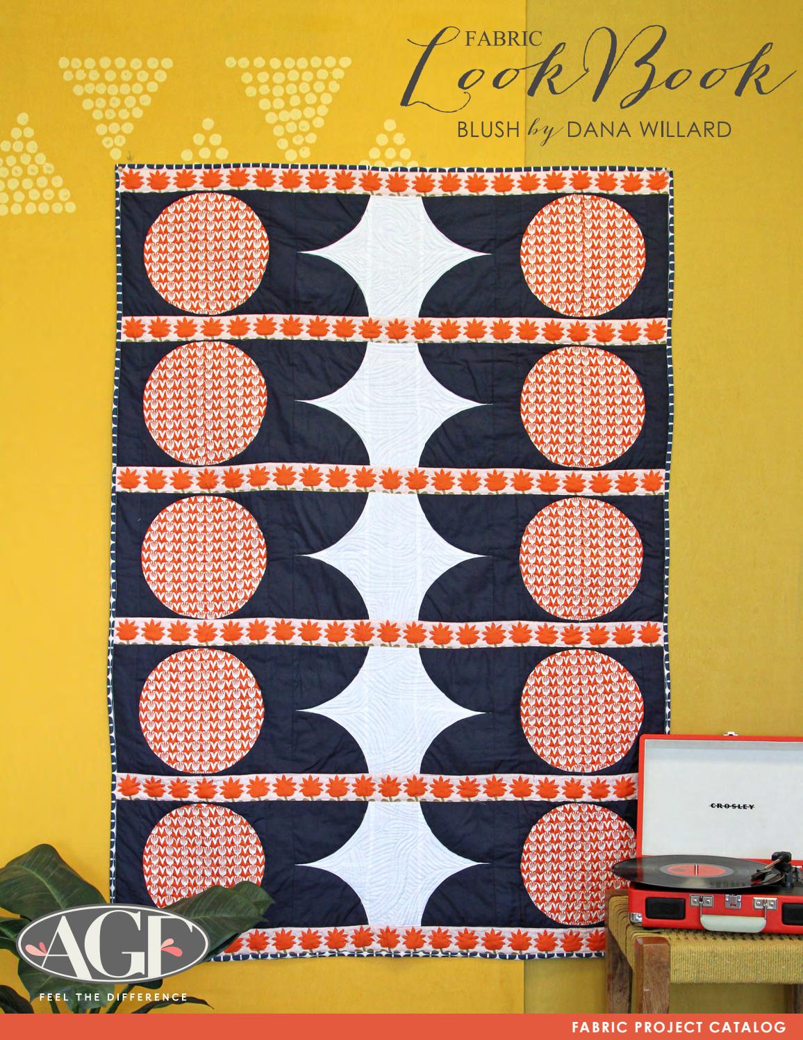 Blush Dana Willard for Art Gallery 100/% cotton quilting /& patchwork fabrics