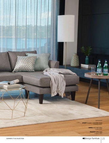 OZ Design Furniture 家具目录 · 夏季 17/18 Directory 第 21 页