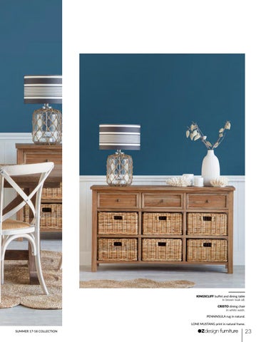 OZ Design Furniture 家具目录 · 夏季 17/18 Directory 第 23 页