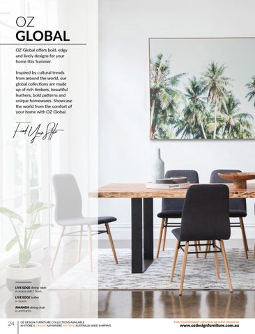 OZ Design Furniture 家具目录 · 夏季 17/18 Directory 第 24 页