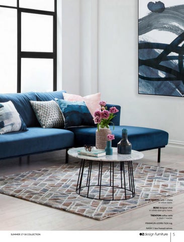 OZ Design Furniture 家具目录 · 夏季 17/18 Directory 第 5 页