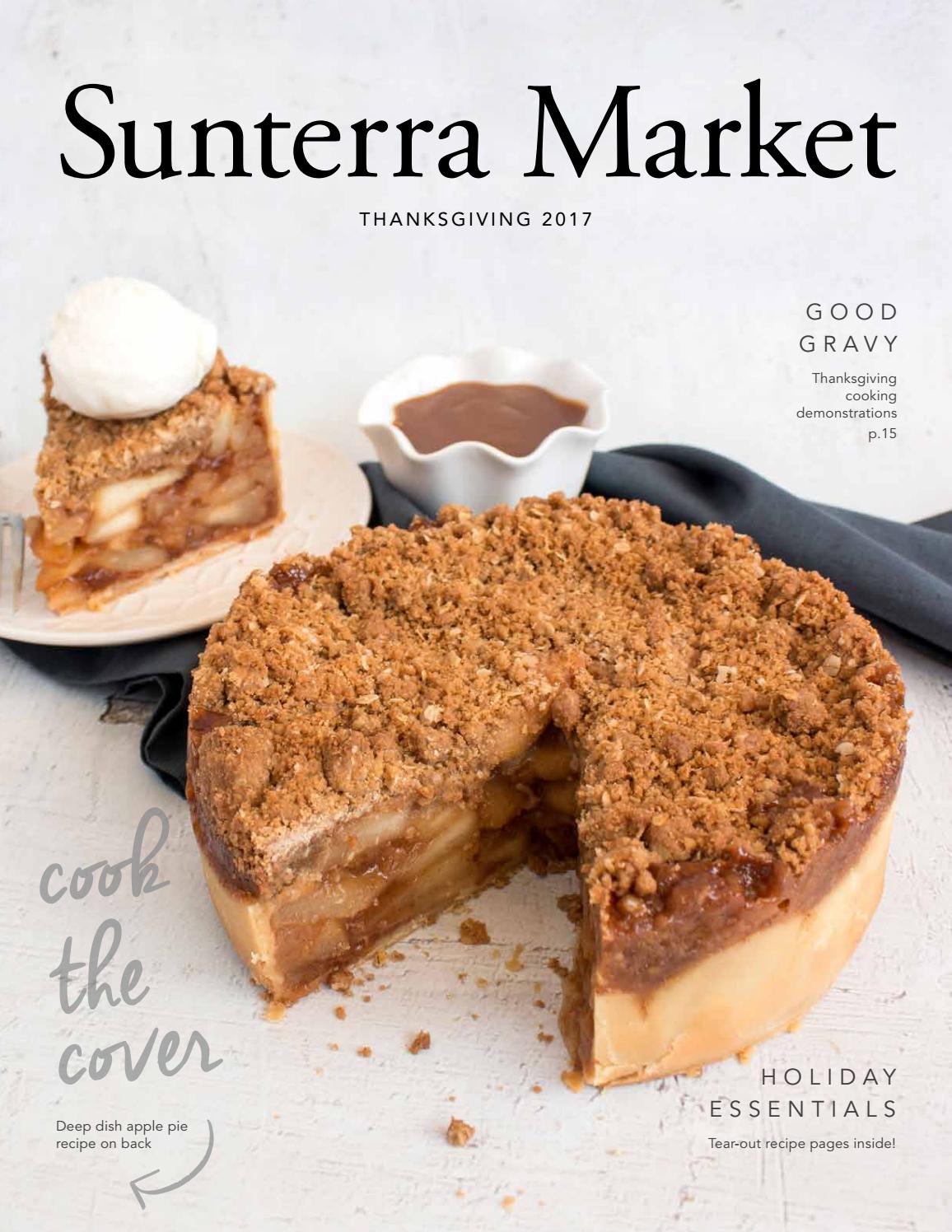 Sunterra Market Thanksgiving 2017 by Sunterra Market - Issuu