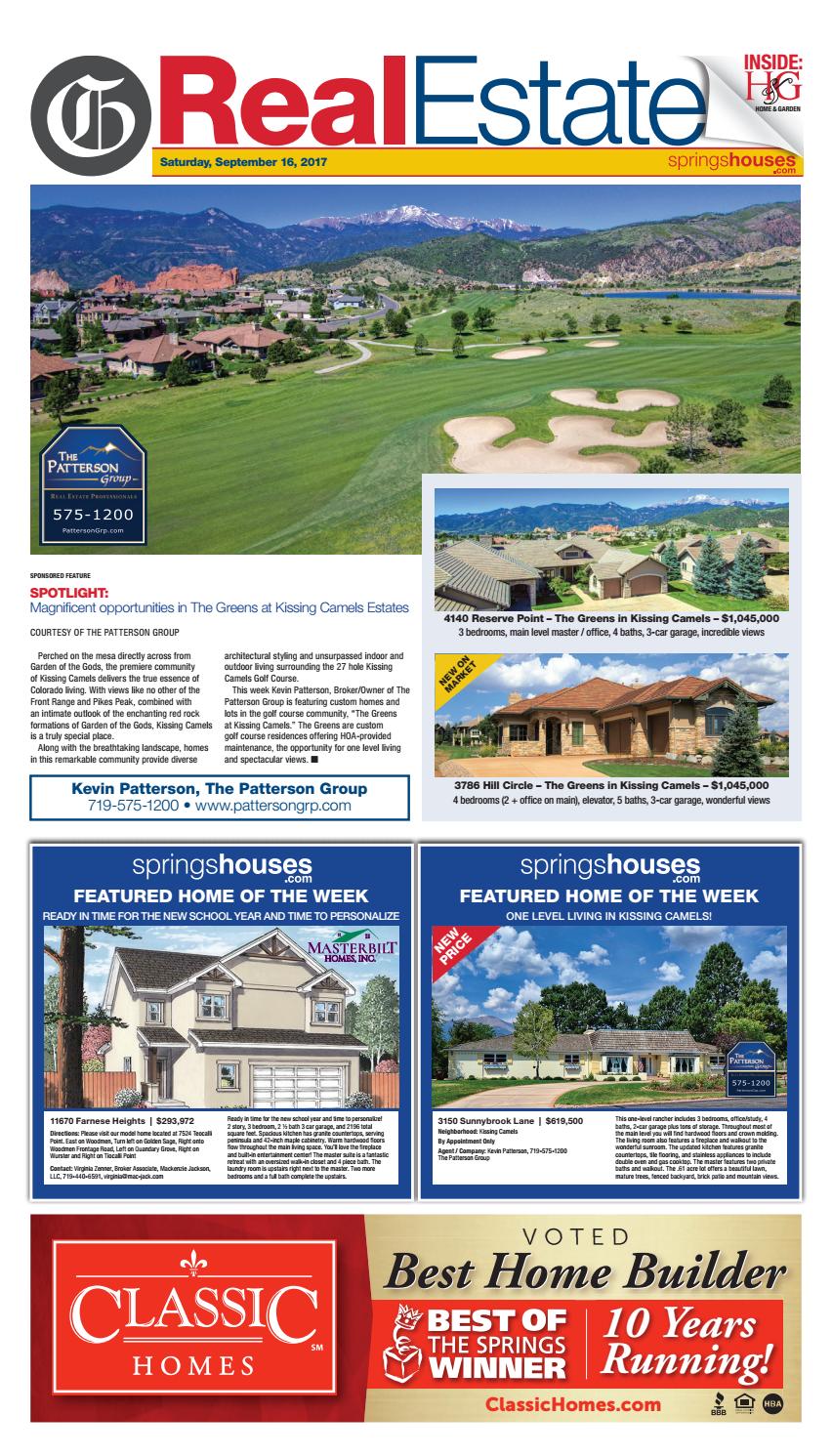 creekside outdoor living crown point on Real Estate 09 16 17 By Colorado Springs Gazette Llc Issuu