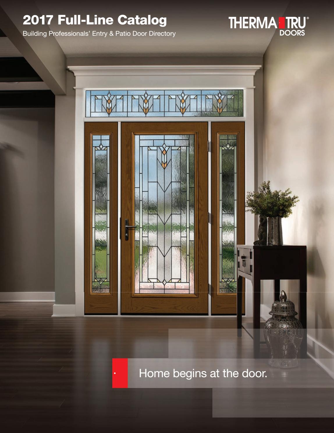 2017 thermatru catalog by Door Depot Issuu