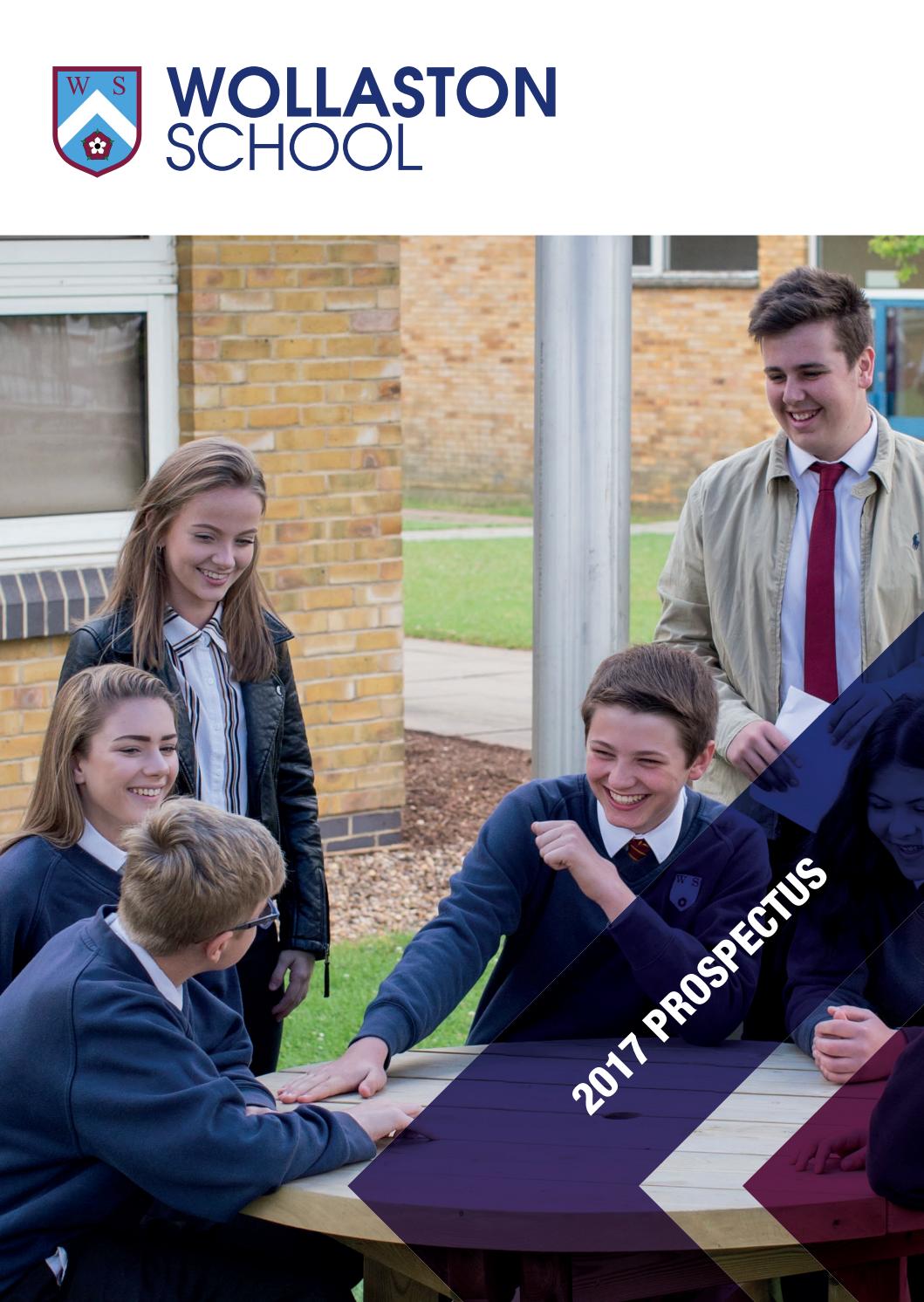 Wollaston School Prospectus by W S A Issuu
