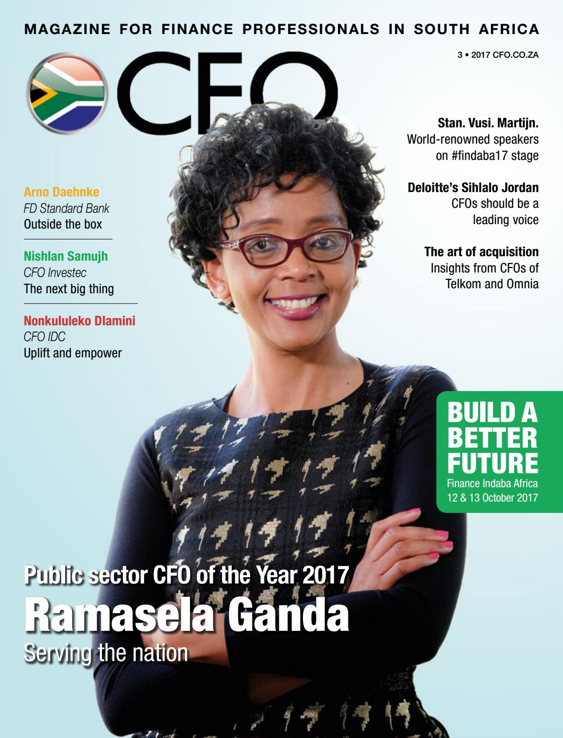 CFO Magazine 2017 3rd issue by CFO South Africa Issuu