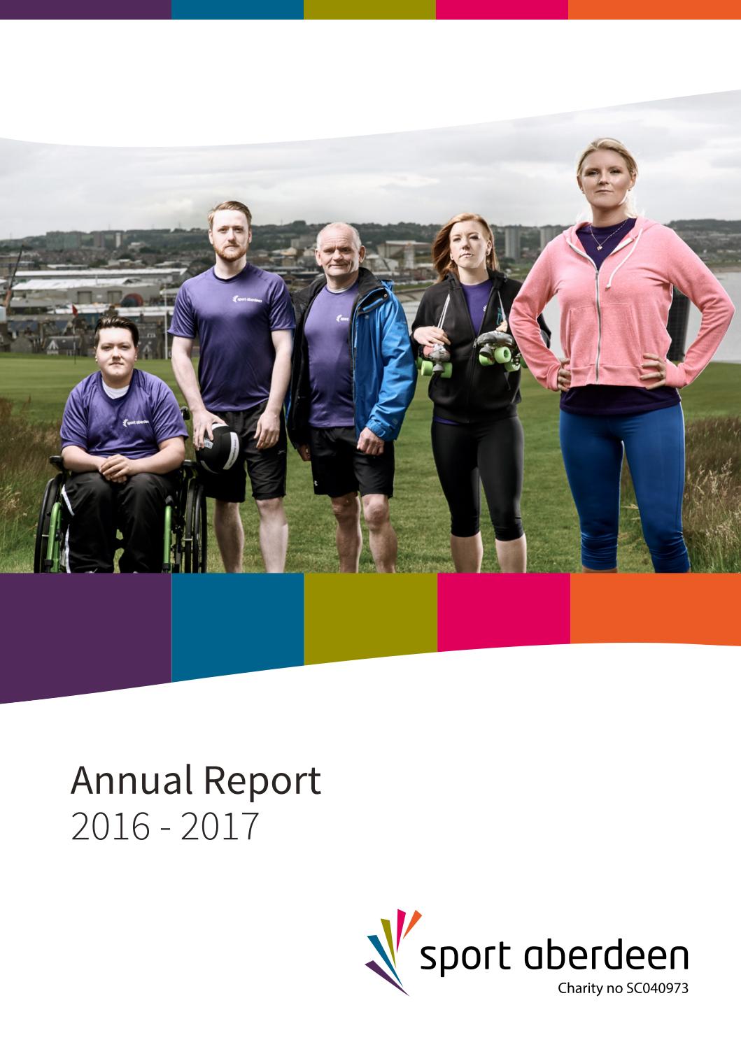 Sport Aberdeen Annual Report 2016 2017 by Sport Aberdeen Issuu