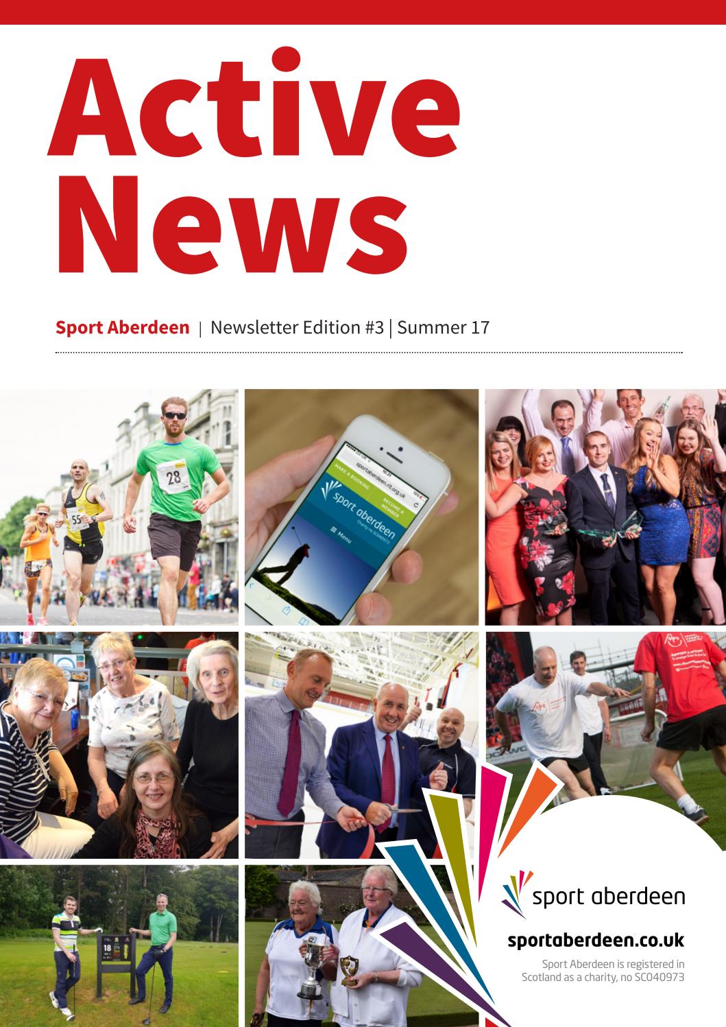 Sport Aberdeen Active News Edition 3 by Sport Aberdeen Issuu