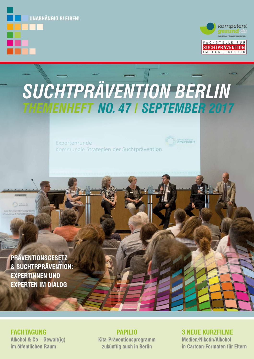 Fachstelle Für Suchtprävention Berlin Fachstelle Für Suchtprävention Berlin