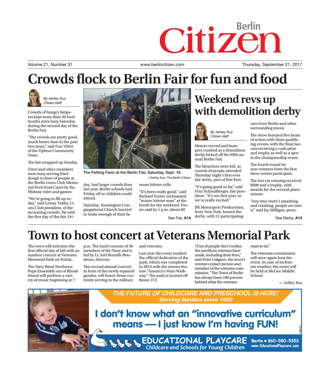 berlincitizen20170921 by ryan millner issuu job lot newington nh flyer