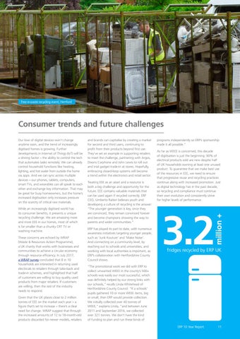 ERP 英国 • 10 years of WEEE in the 英国 • Continual evolution 第 11 页