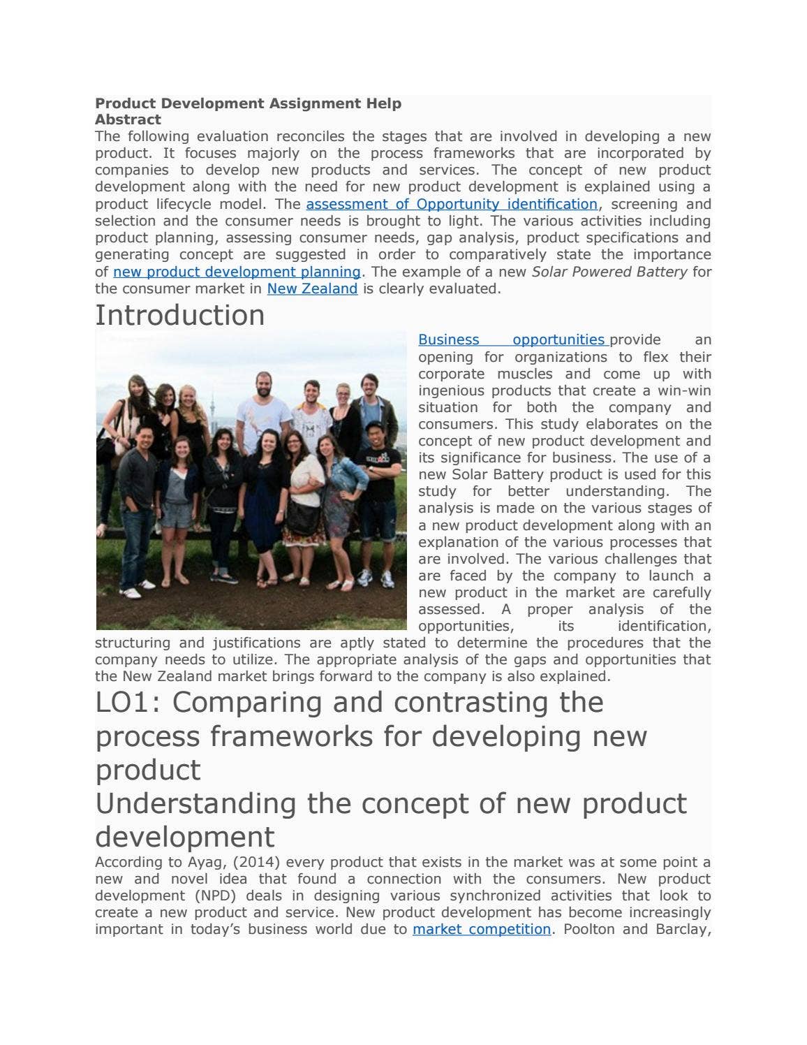 Product development assignment by Cheap Assignment Help - Issuu