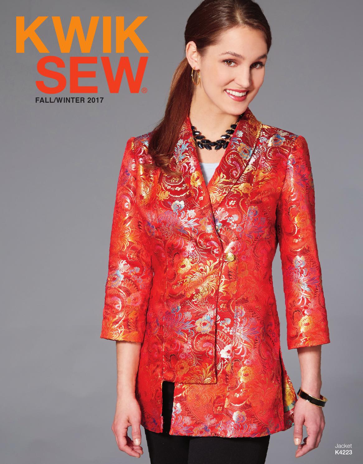 Kwik Sew Fall/Winter 2017 Lookbook by Design Group Issuu