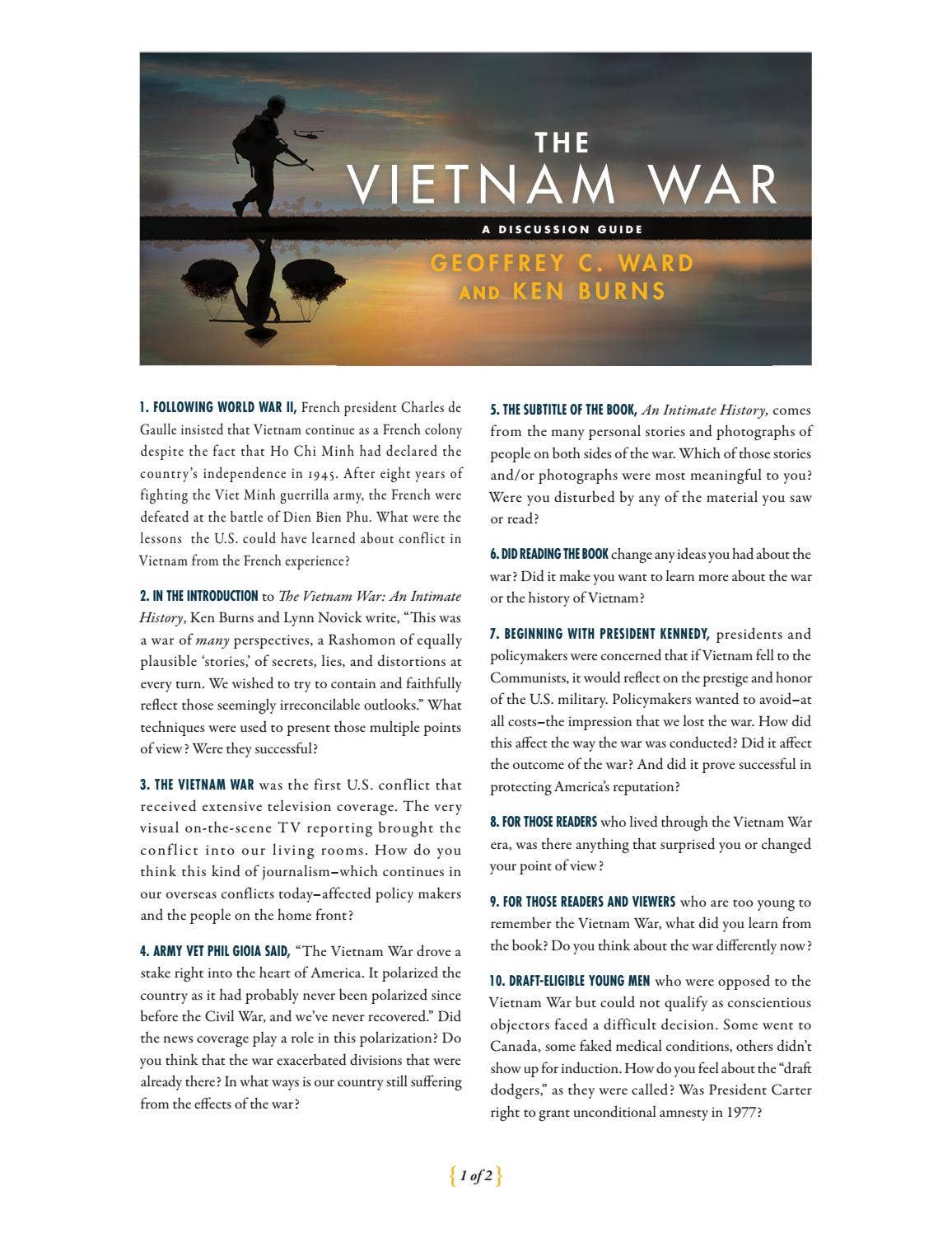 The Vietnam War Readers Guide by PRH Library - Issuu
