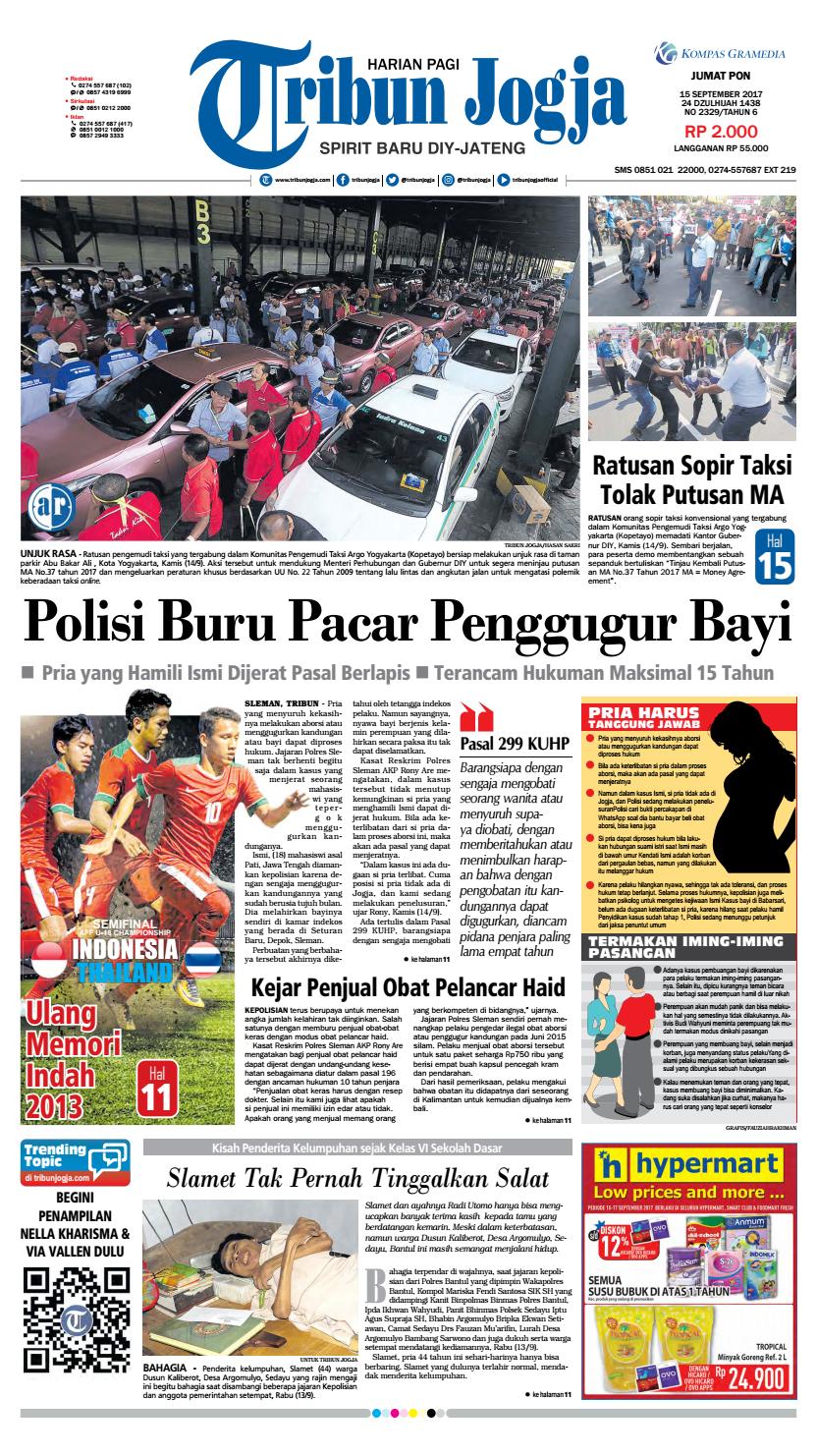 Tribunjogja 15 09 2017 By Tribun Jogja Issuu Tribunjogja 15 09 2017 By Tribun Jogja Issuu