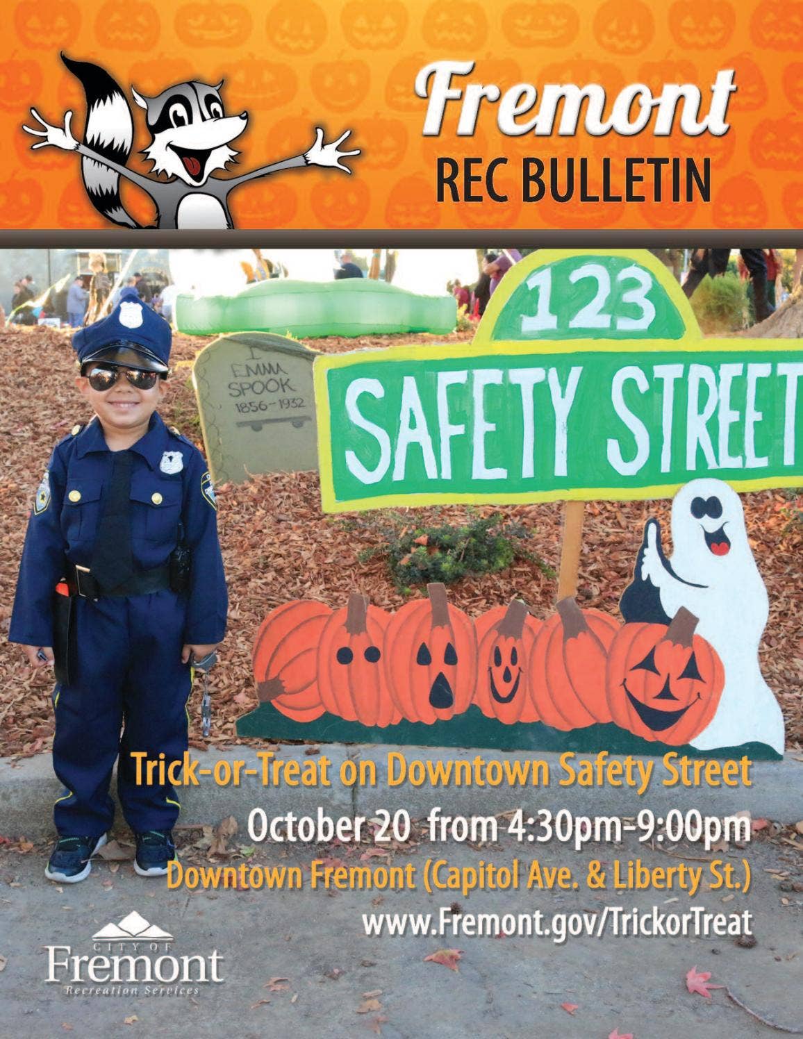 Rege Bulletin: October 2017 by City of Fremont Parks & Recreation - Issuu