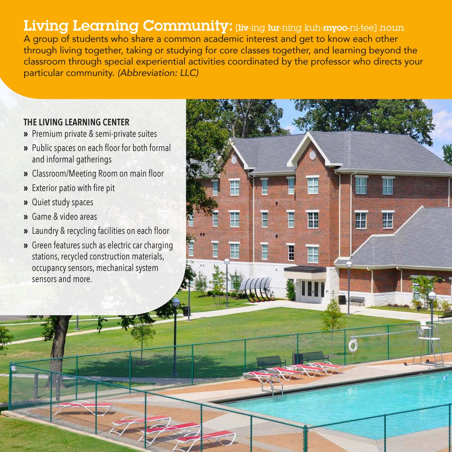 CBU Living Learning Communities by Christian Brothers University Issuu