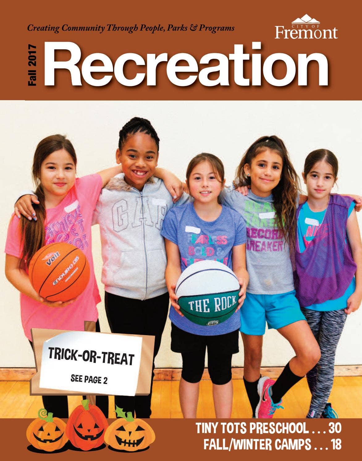 Recreation Guide: Late Fall 2017 by City of Fremont Parks & Recreation ...
