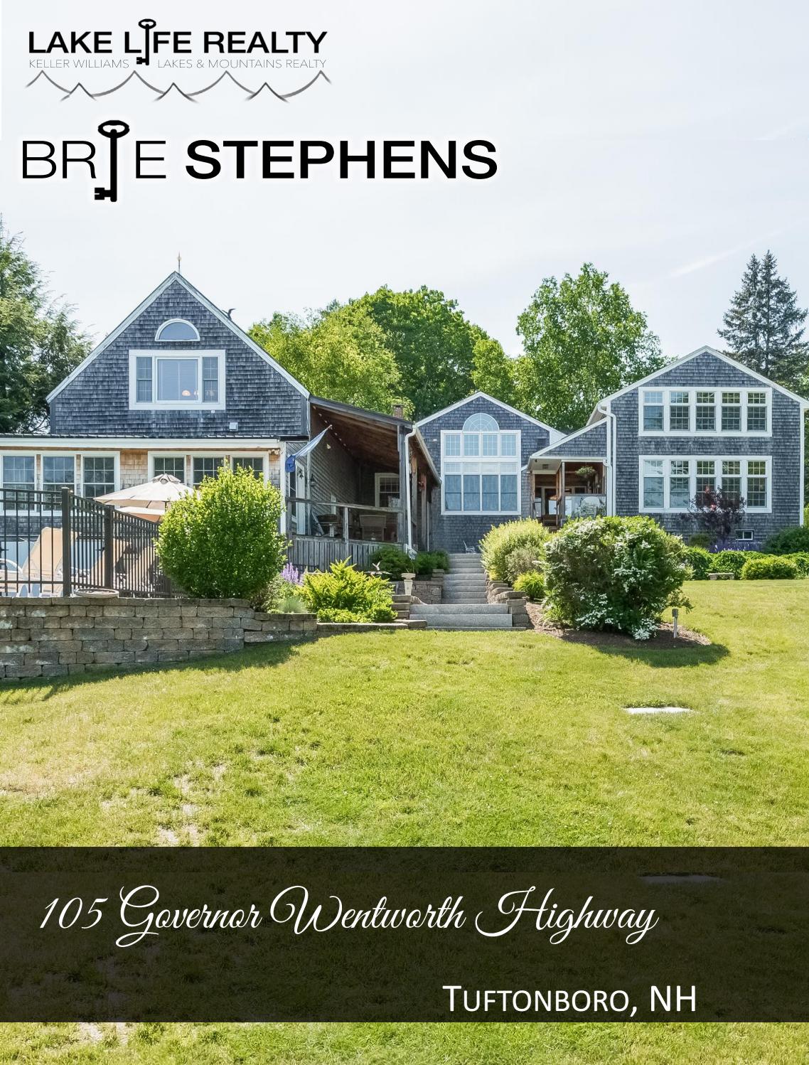 105 Governor Wentworth Highway Tuftonboro, NH by LAKE LIFE REALTY Brie