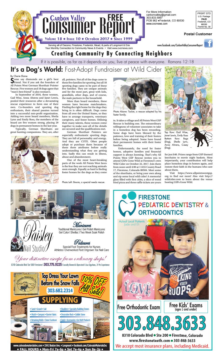 CVCROct17 by Carbon Valley Advertising & the Consumer Report Issuu