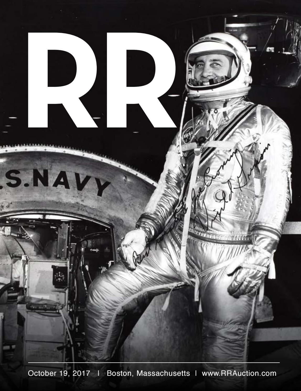 RR Auction: October 2017 Space Exploration and Aviation Auction by RR  Auction - Issuu