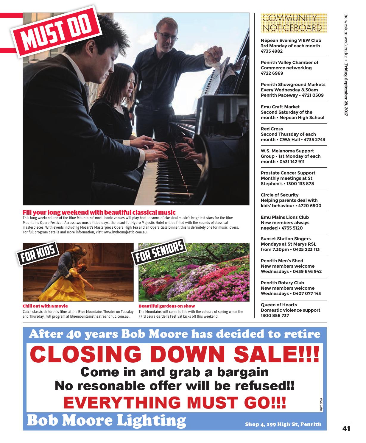 Western Weekender September 29 By Sydney Publishing Group Western Sydney Publishing Group