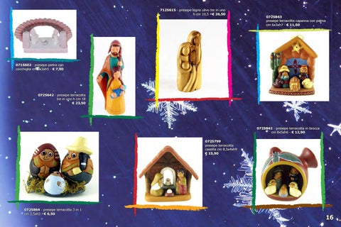 Catalogo presepi 2017 - commercio equo e cooperazione sociale 第 17 页