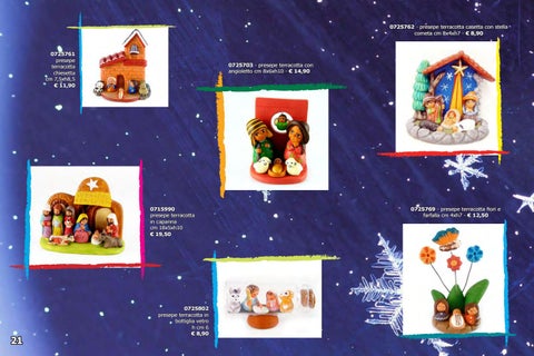 Catalogo presepi 2017 - commercio equo e cooperazione sociale 第 22 页