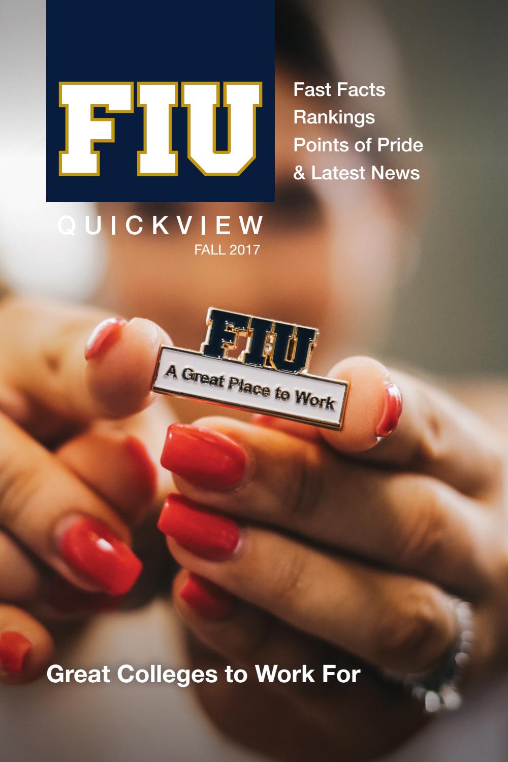 FIU Quickview Fall 2017 by FIU Issuu