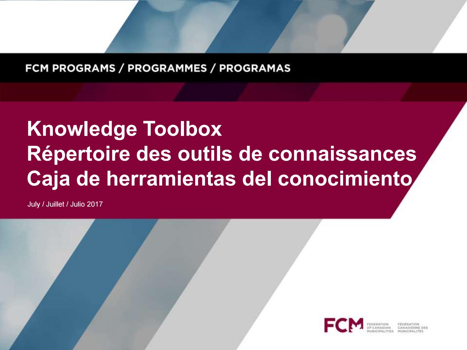 FCM Programs Knowledge Toolbox by UCLG CGLU Issuu