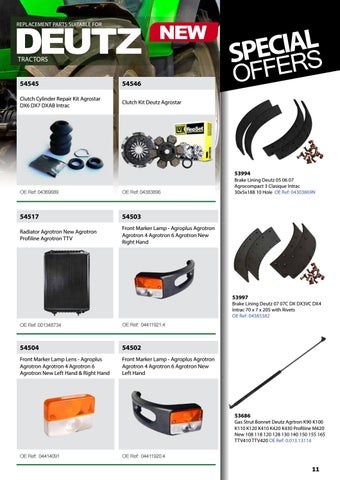 Quality Tractor Parts 灯饰目录 · QTP October products news 第 11 页