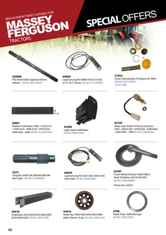 Quality Tractor Parts 灯饰目录 · QTP October products news 第 12 页