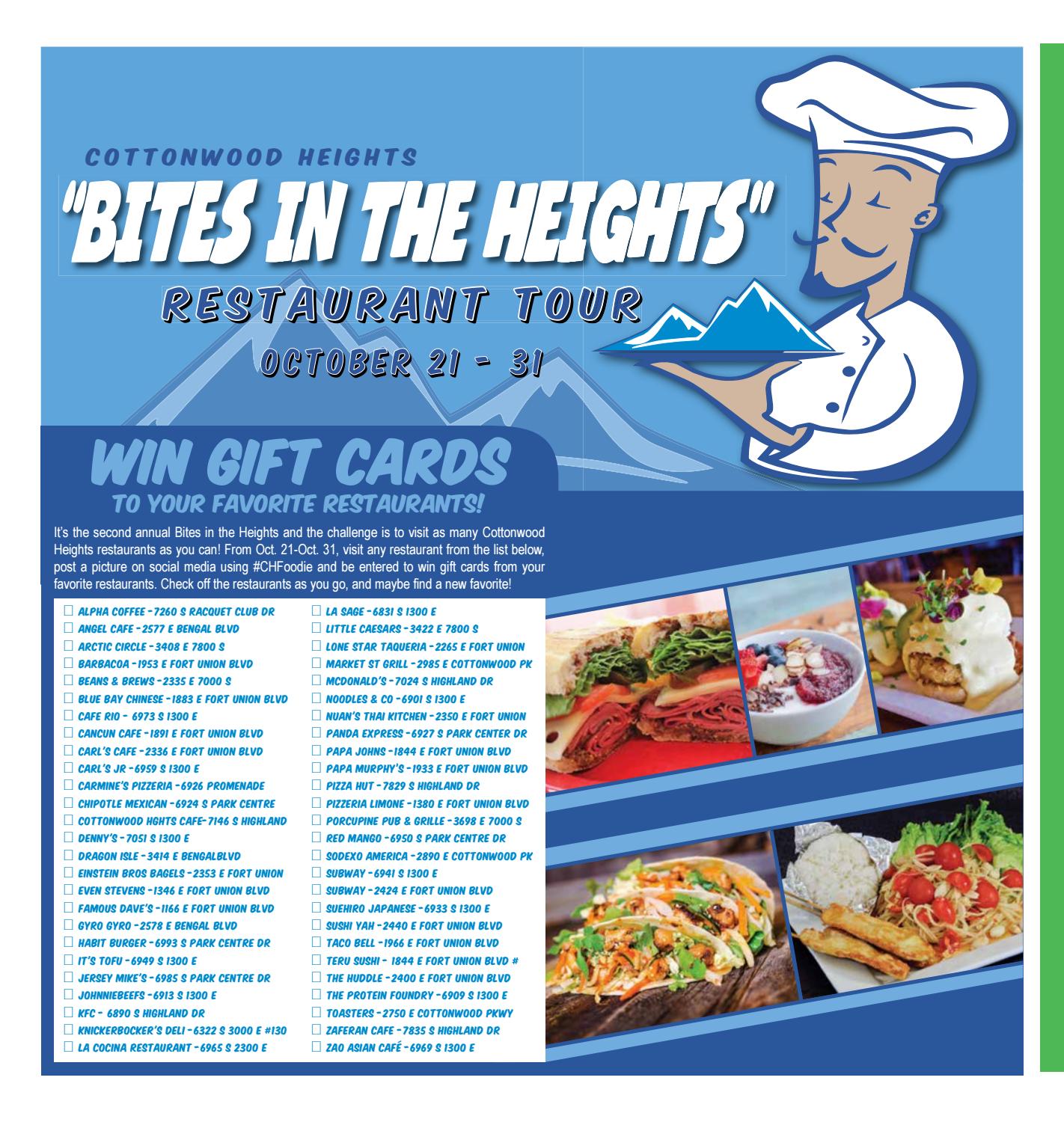 Cottonwood Heights City Journal - Oct 2017 By The City Journals - Issuu