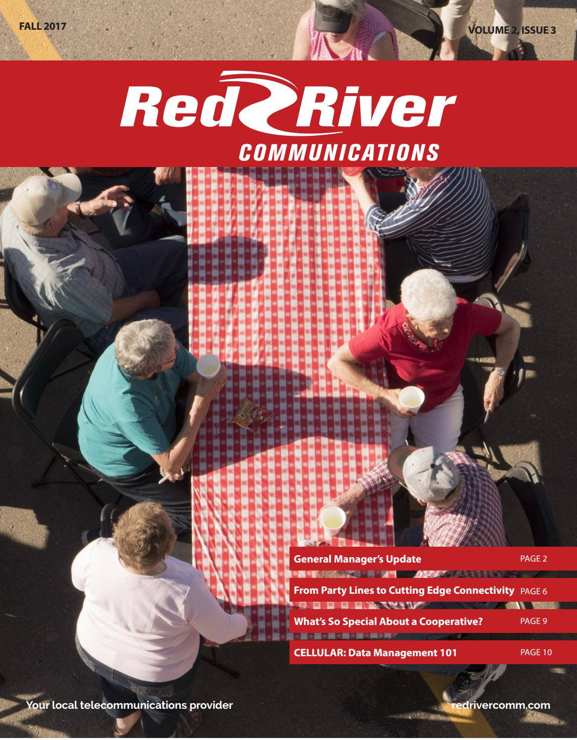 Red River Communications Fall 2017 Newsletter by Red River