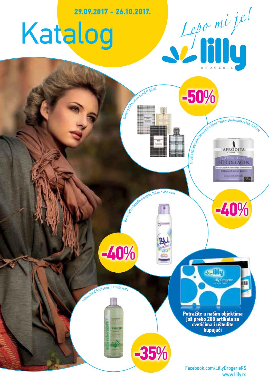 Lilly katalog drogerije od 29 09 26 10 2017 by Catalog.rs Issuu