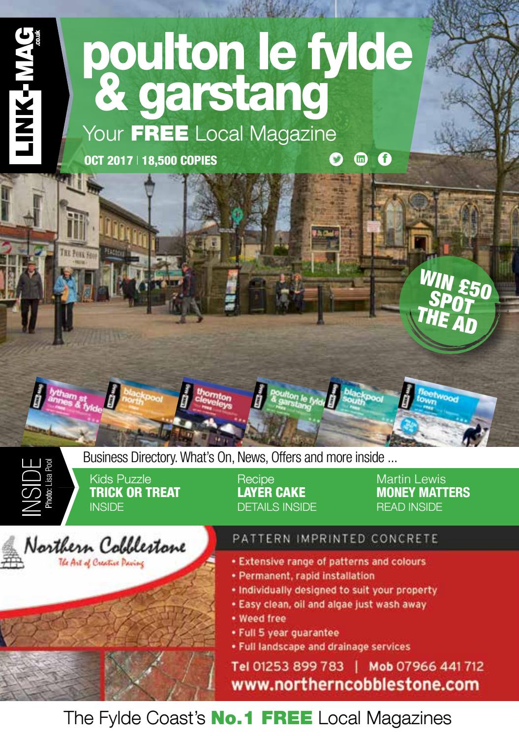 Poulton le fylde &amp; garstang magazine october 2017 by LINK