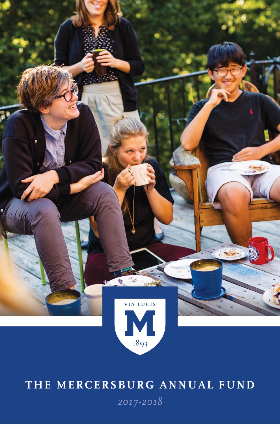 The Mercersburg Annual Fund by Mercersburg Academy Issuu