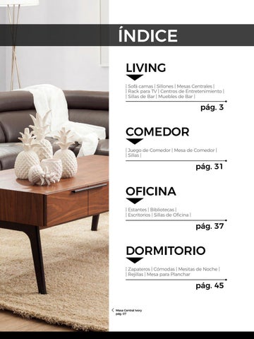 Multicenter Bolivia 家具目录 · Muebles Septiembre 2017 第 2 页