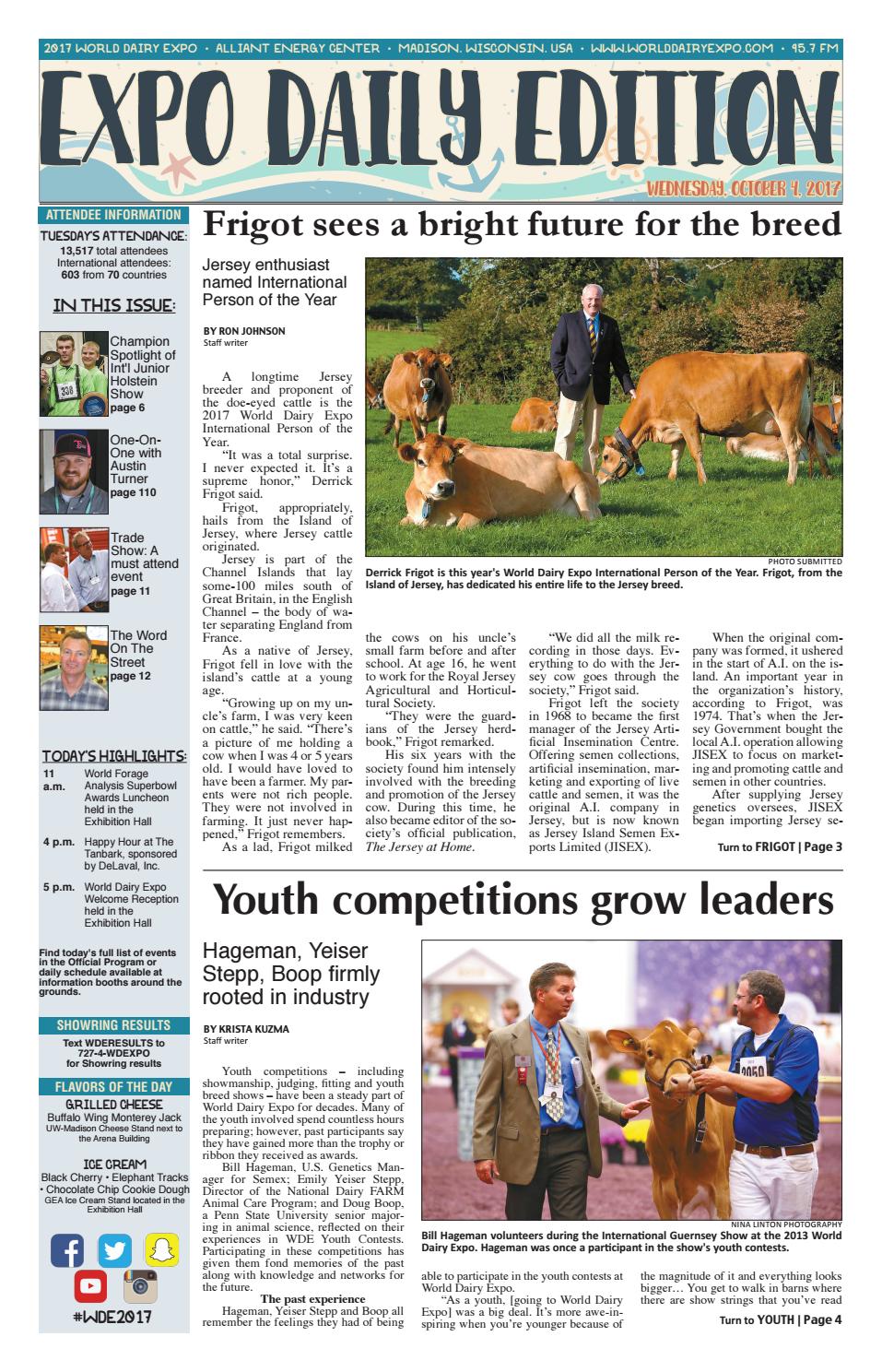 World dairy expo daily 10 4 by Dairy Star Issuu