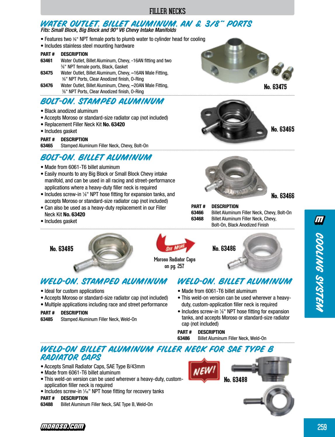2018 full moroso catalog by Moroso Performance Products Issuu