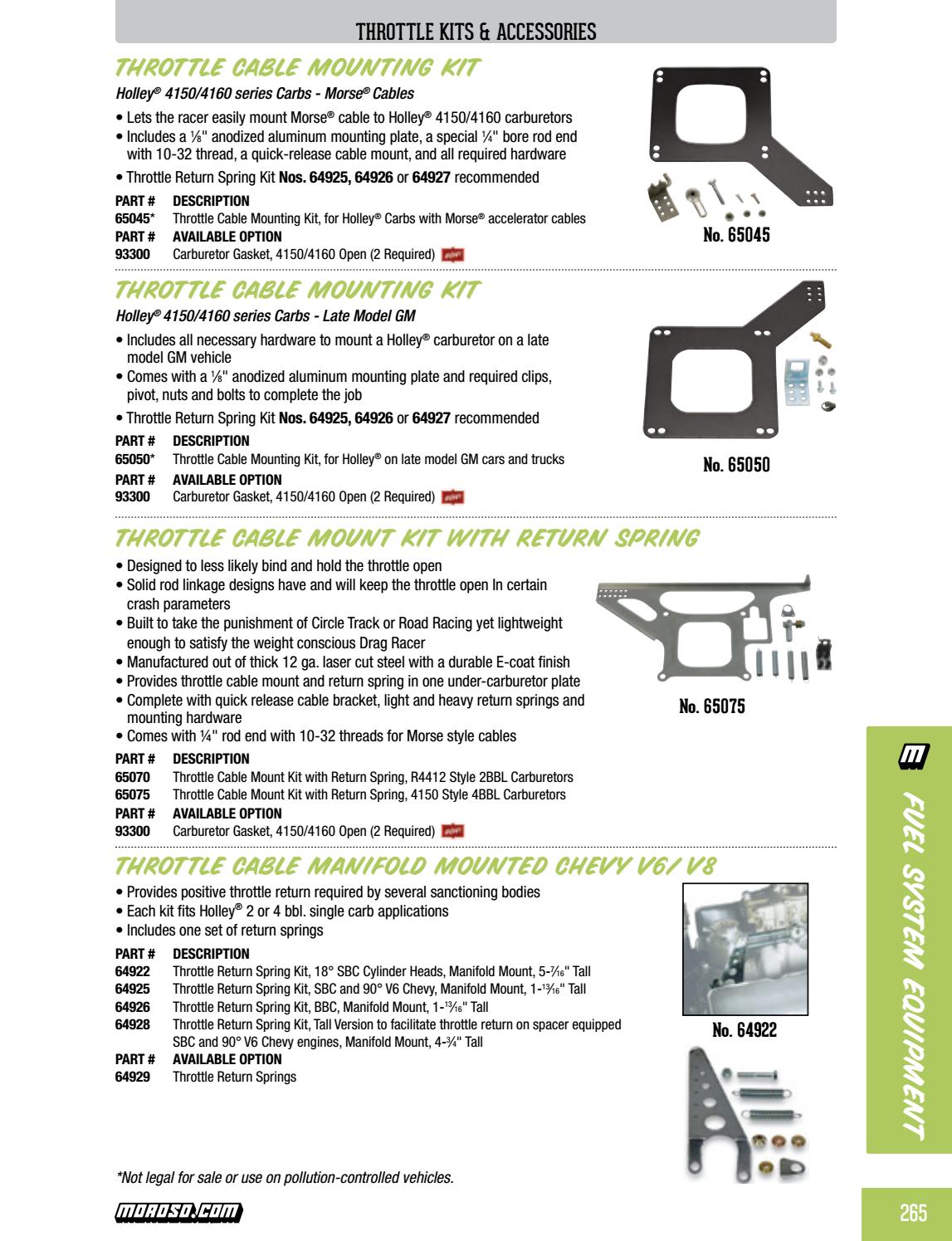 2018 full moroso catalog by Moroso Performance Products Issuu
