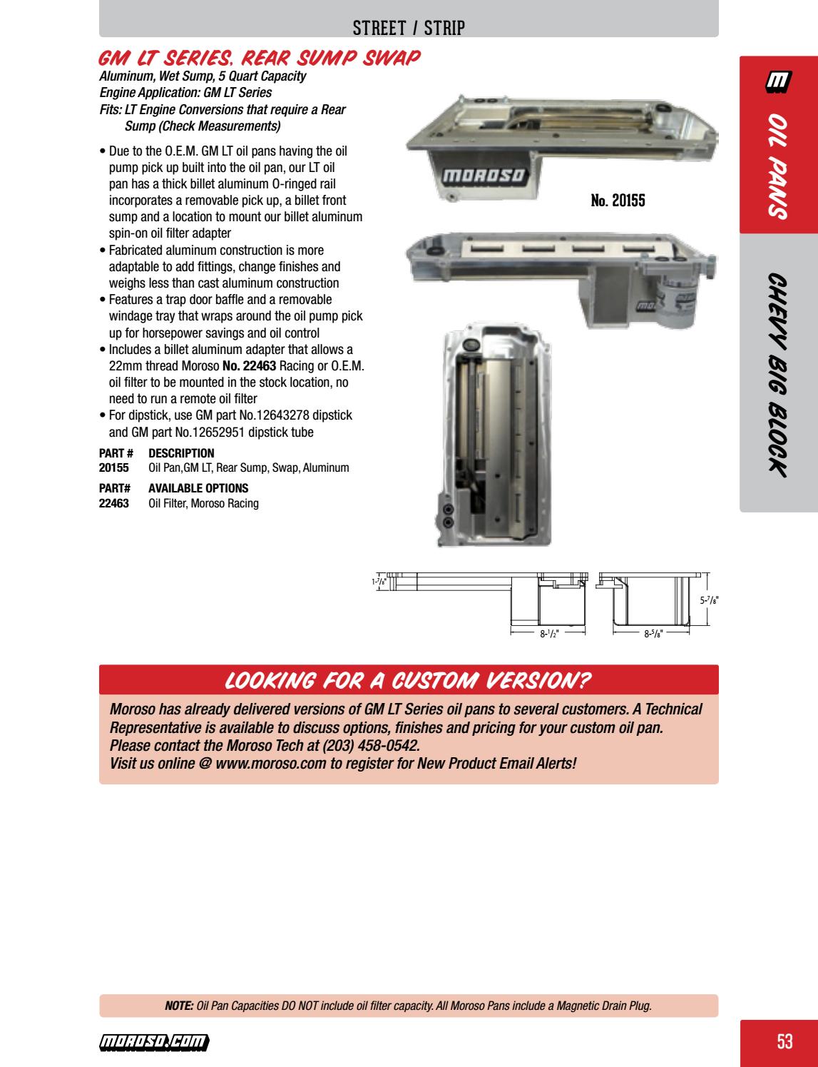 2018 full moroso catalog by Moroso Performance Products Issuu