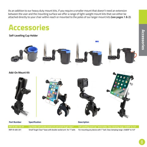 RAM Mount 英国 - Mobility Mounting Solutions 第 11 页